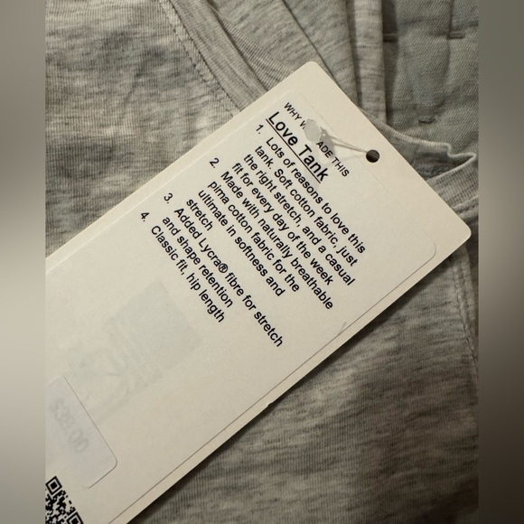 Lululemon Love Tank Top - Picture 4 of 4
